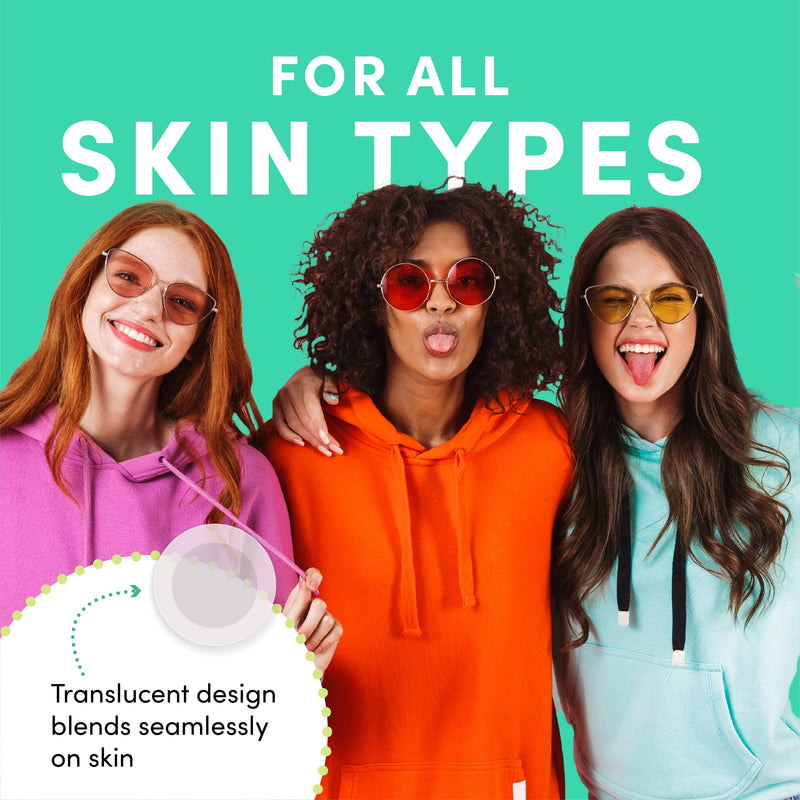 [Australia] - Dots for Spots Acne Patches - Pack of 24 Translucent Hydrocolloid Pimple Patch Spot Treatment Stickers for Face and Body - Fast-Acting, Vegan & Cruelty Free Skin Care 24 Count (Pack of 1) 