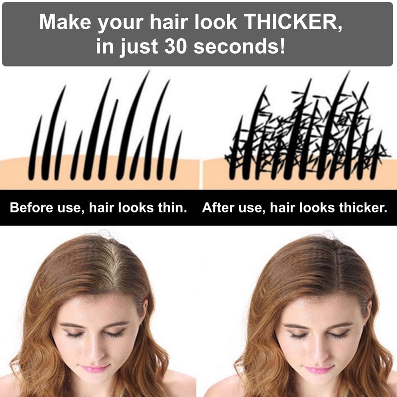 [Australia] - 100% Natural Keratin Hair Fibre Refill For Hair Loss - Alopecia & Chemotherapy (100g, Black) 100 g (Pack of 1) 
