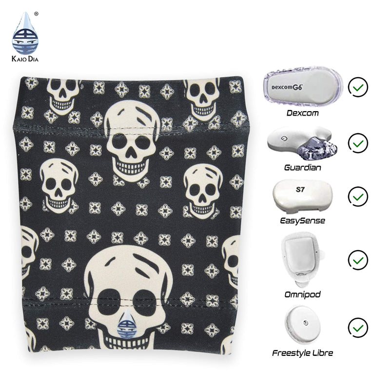 [Australia] - Dia-Band, Armband for CGM Freestyle Libre, Medtronic, Dexcom or Omnipod - Comfortable and Reusable Diabetic Armband for Glucose Sensor. (M (27-30 cm)) M (27-30 cm) 