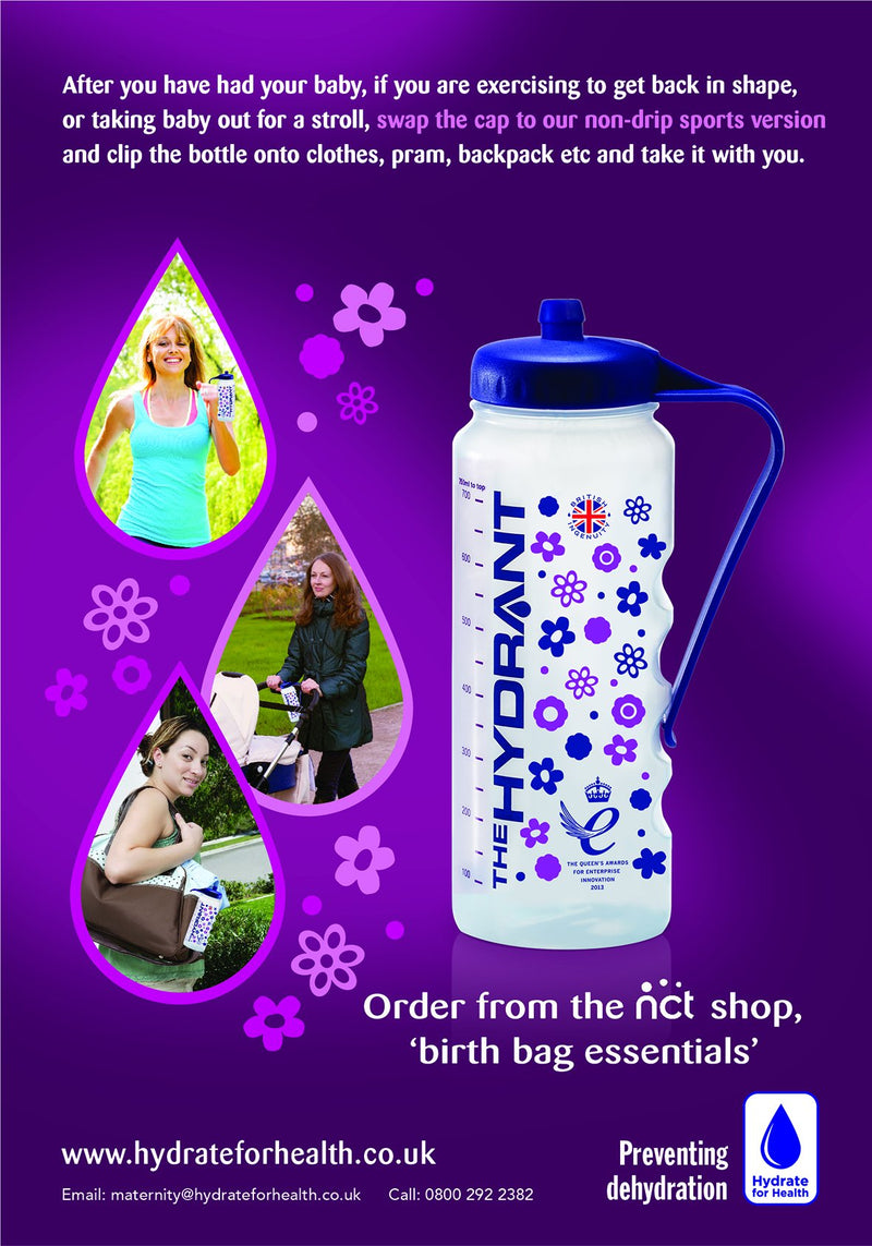 [Australia] - The Maternity Hydrant Hands Free Drinking aid for Pregnancy, Labour, Breastfeeding and Maternity Recovery 