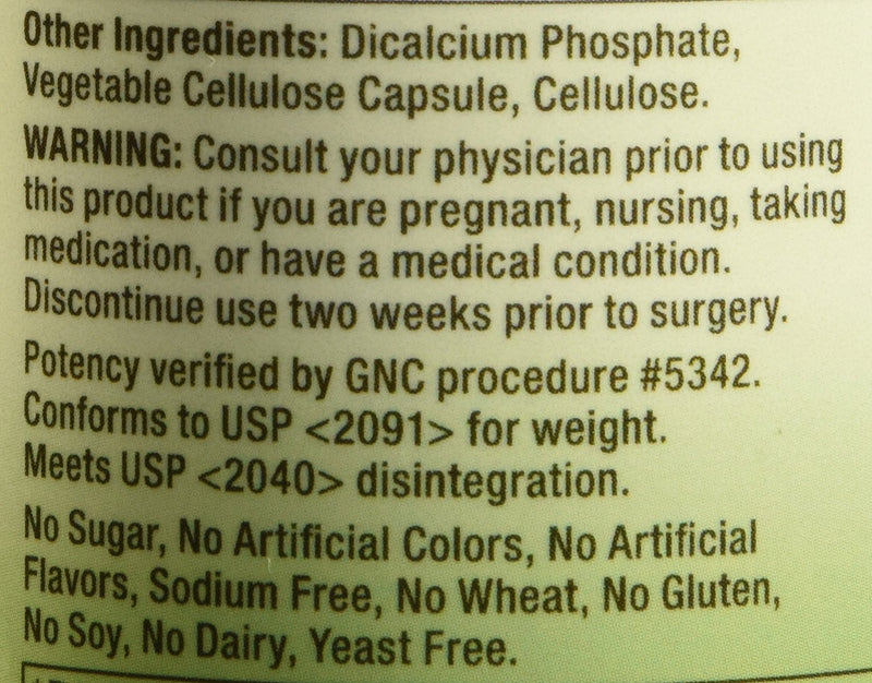 [Australia] - GNC Herbal Plus Grape Seed Extract, 300 mg | Provides Antioxidant Support | 100 Capsules 1 