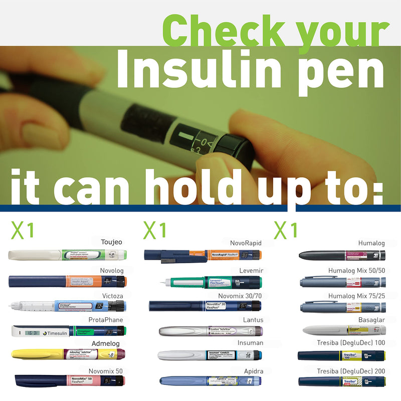 [Australia] - 4allfamily 1 Pen Opened Insulin Travel Case Cooler Pocket Size Medical Bag Daily Use Medicine Travel Cooler TSA Approved Case for Insulin Pen Diabetic Supplies Insulated Travel Medicine kit Gold Orange 