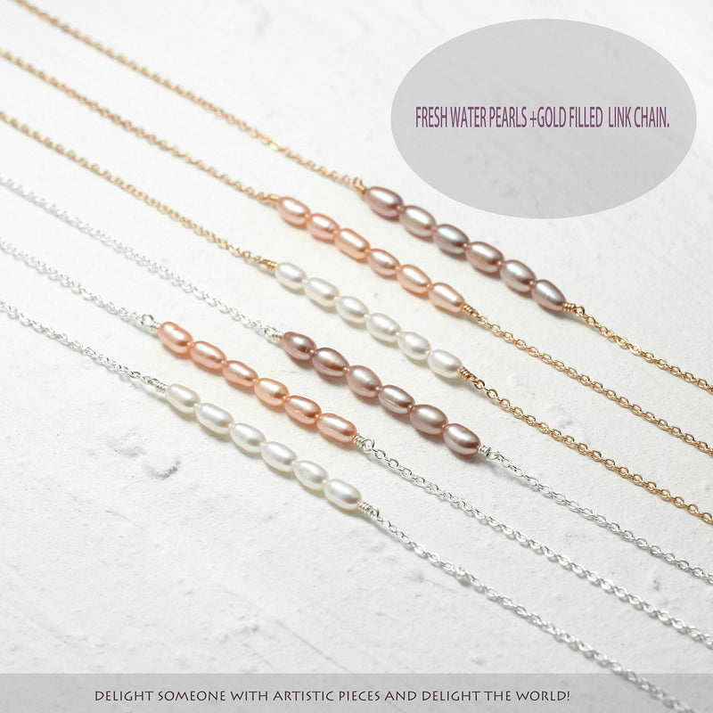 [Australia] - Mevecco Pearl Anklet Handmade 18k Gold Plated Dainty Boho Beach Cute Ankle Bracelet Adjustable Wafer Layered Turquoises Dangle Coins Foot Chain for Women Pearl Gold 