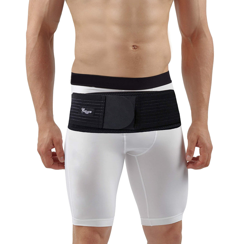 [Australia] - Posture Magic Sacroiliac SI Joint Support Belt for Women and Men - Reduce Sciatic, Pelvic, Lower Back and Leg Pain - Stabilize SI Joint (Regular (Hip Size 30-45")) Regular (Hip Size 30-45") 