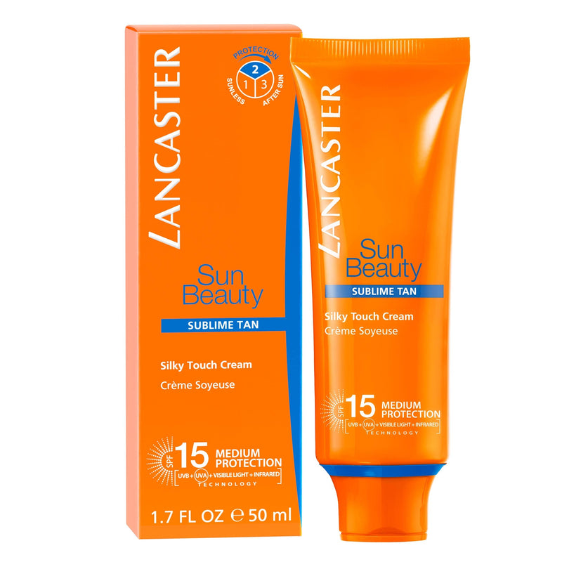 [Australia] - Lancaster Sun Beauty Silky Touch Face Cream SPF15, 50 ml 