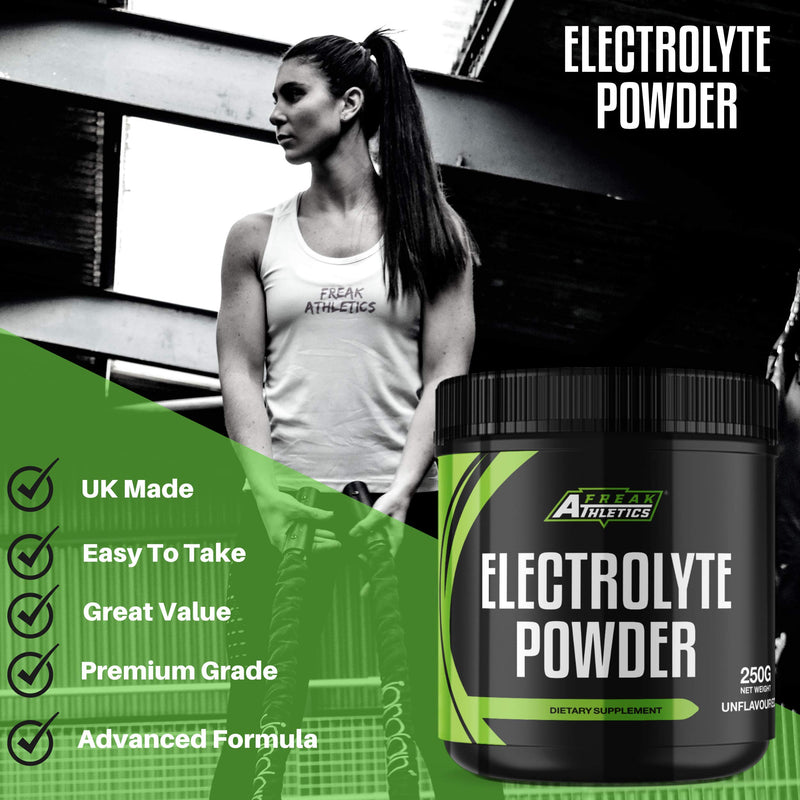 [Australia] - Electrolyte Powder - 250g of Unflavoured Electrolytes - Suitable for Both Men & Women - Made in The UK 
