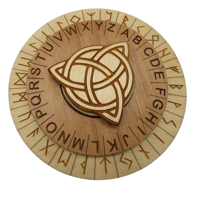 [Australia] - Runes Cipher for Escape Rooms - Decoder Disk - Escape Room Prop 