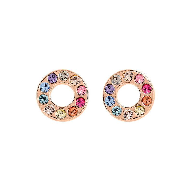 [Australia] - Radley Rocks Rose Gold Rainbow Studs RYJ1110 