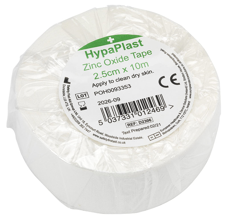 [Australia] - HypaPlast Zinc Oxide Tapes, Assorted Pack 6 Rolls 10 m Tape for Sports or First Aid Dressings Assorted Pack of 6 Rolls 