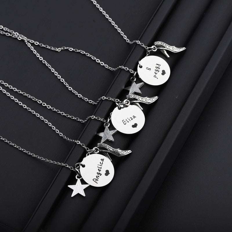 [Australia] - FAADBUK Friendship Jewelry Hamilton Inspired Gift Angelica Eliza & Peggy Schuyler Sisters Gift Angelica Eliza And Peggy 