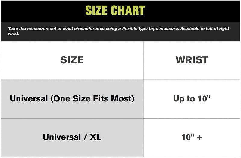 [Australia] - ProCare Quick-Fit Wrist II - Universal, Left 