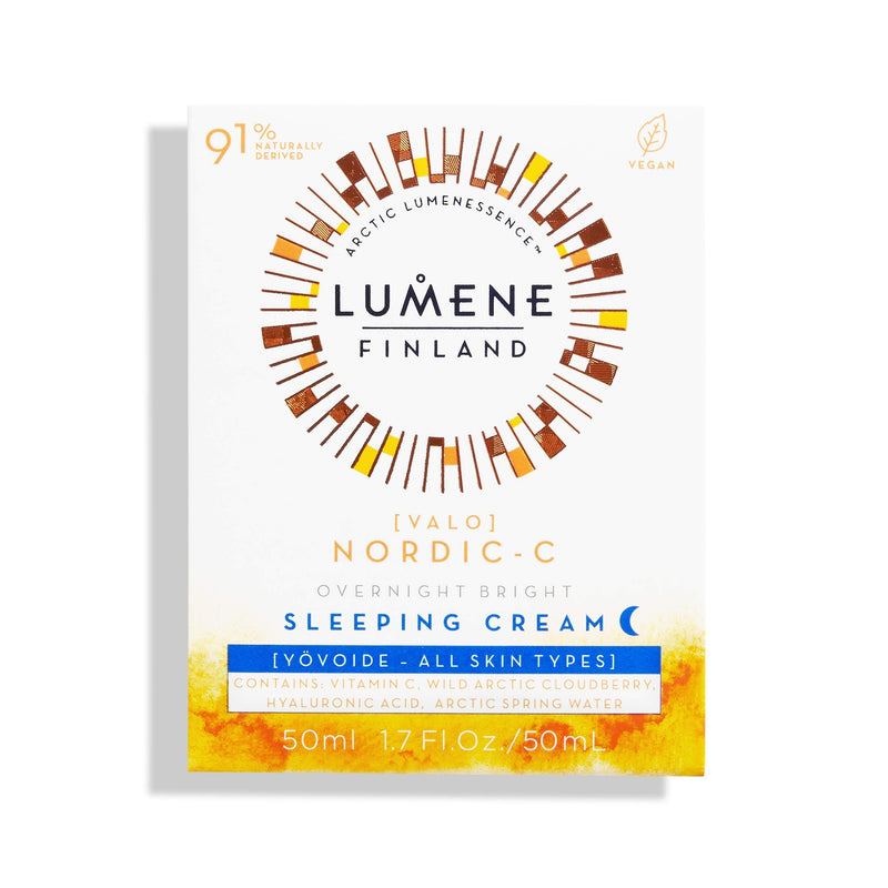 [Australia] - Lumene Nordic-C [Valo] Vitamin C Overnight Bright Sleeping Cream 50ml 