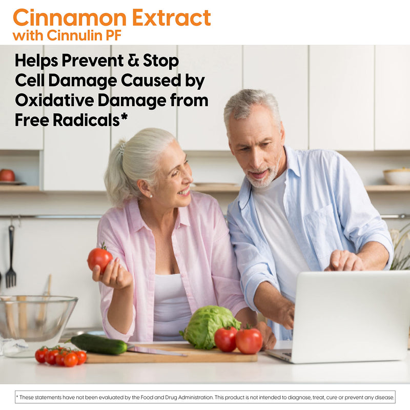 [Australia] - Doctor's Best Cinnamon Extract Cinnulin Pf, Non-GMO, Vegan, Gluten Free, Helps Maintain Blood Sugar Levels, 125 Mg, 60 Veggie Caps (DRB-00130) 60 Count (Pack of 1) 
