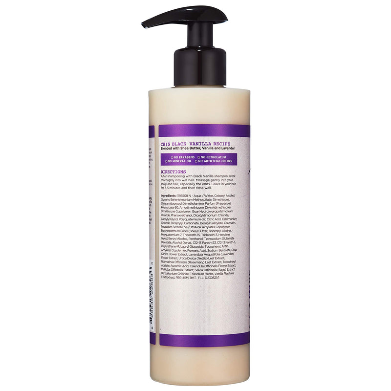[Australia] - Carol’s Daughter Black Vanilla Moisturizing Conditioner for Curly, Wavy, Natural Hair, Adds Hydration & Shine to Dry, Damaged Hair- Made with Shea Butter and Rosemary, 8 fl oz 