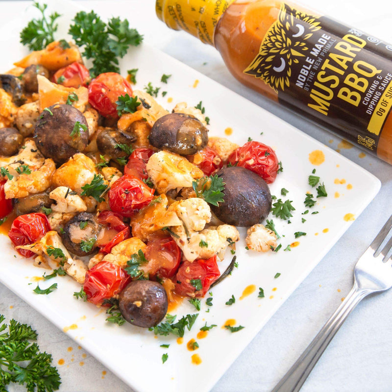 [Australia] - Noble Made by The New Primal Mustard BBQ Cooking & Dipping Sauce, Carolina Gold, Whole30 Approved, Paleo, Certified Gluten Free, Dairy and Soy Free, Keto, 12 Oz Glass Bottle (1 Count) 