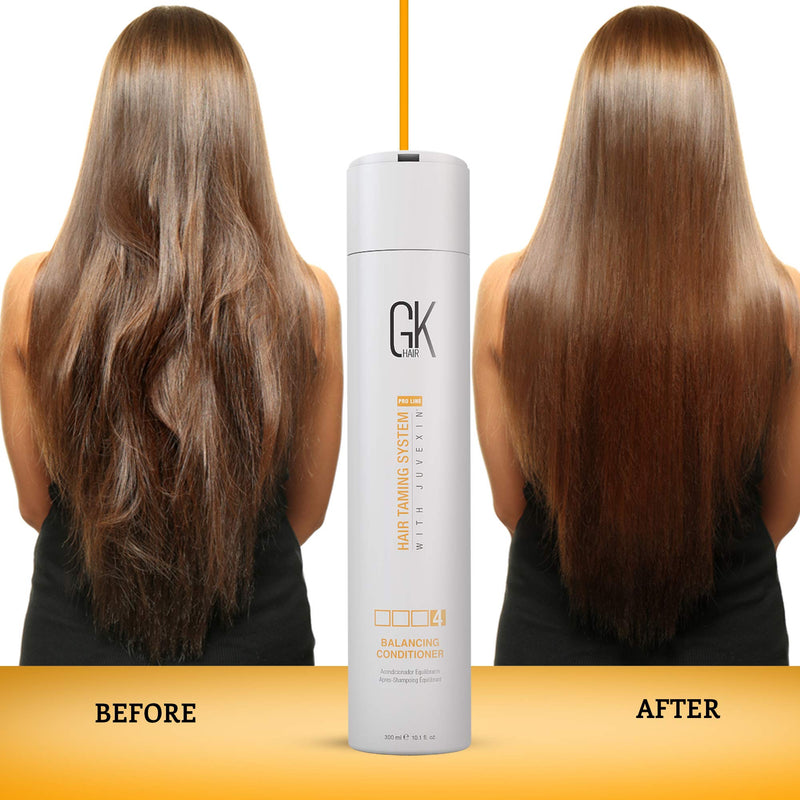 [Australia] - GK HAIR Global Keratin Balancing Hair Conditioner (300ml / 10.1 fl. oz.) For Dry Damaged and Frizzy Hairs | Extremely Moisturized and Nourished Your Hairs With Argan Oil - For All Hair Types. 300ml 