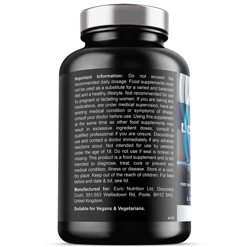 [Australia] - L Carnitine - 1000mg L-Carnitine Tartrate Supplement for Men and Women - Vegetarian & Vegan Carnitine Capsules - 2 Month Supply of L Carnitine 1000mg (120 Capsules) 