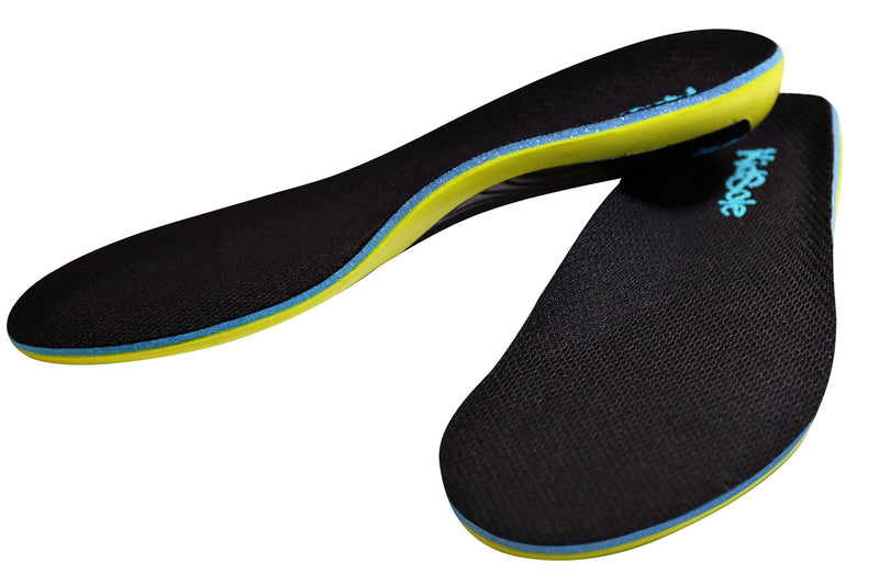 [Australia] - KidSole Cosmic Comfort Reinforced Arch Support Soft & Strong Children's Insole. Slim Profile & Strong Support with Memory Foam Soft Top. ((24 cm) US Kid's Size 3-6) (24 CM) US Kid's Size 3-6 