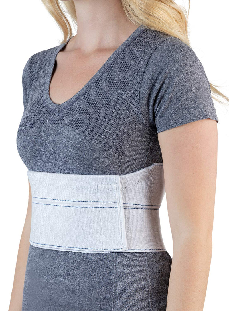 [Australia] - NYOrtho Elastic Rib Support Belt - Torso Compression Rib Brace Treatment Wrap for Natural Healing (Teen/Petite Female - Fits 20"-30" Chest) 20-30 Inch (Pack of 1) 
