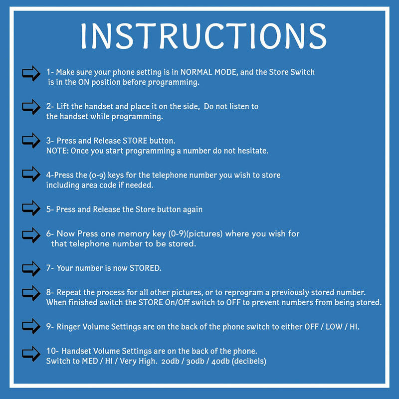 [Australia] - Future Call FC-8888 Big Button Phone for Seniors | Large Button Phones for Seniors | Phone for Visually Impaired and Telephones for Hearing Impaired | 40db Handset | Best Landline Phones for Seniors 