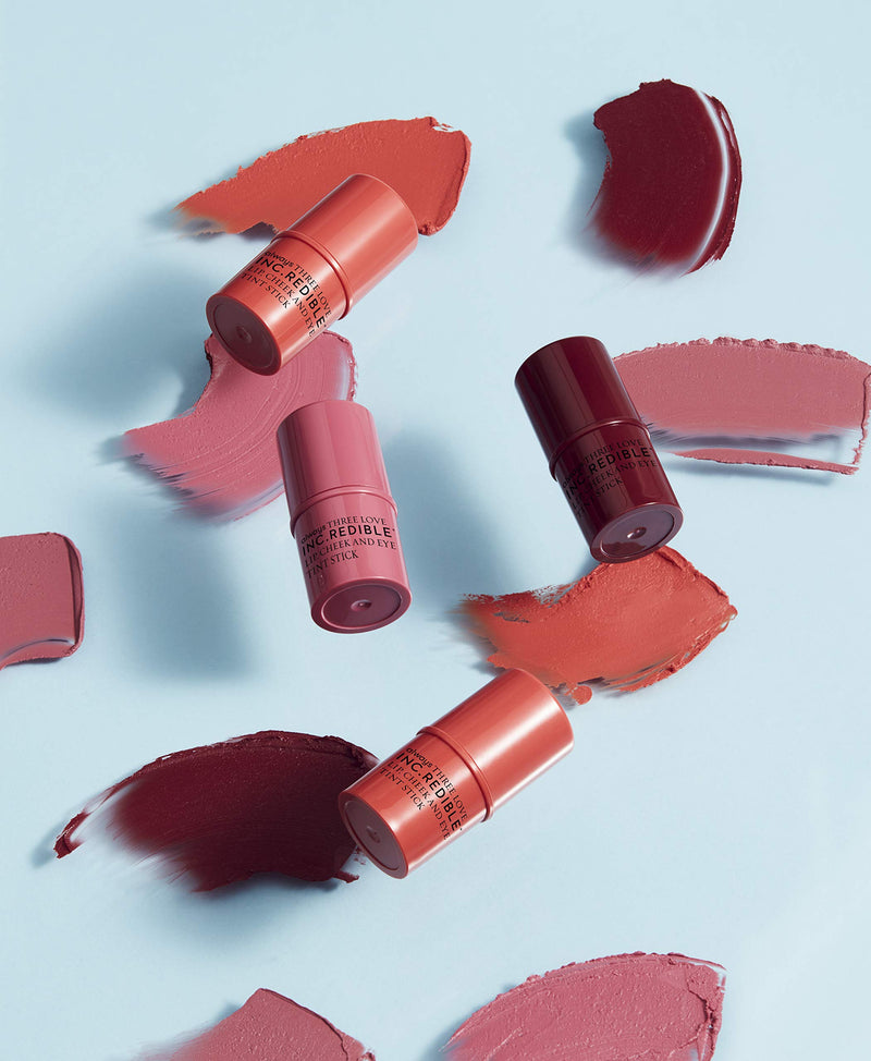 [Australia] - INC.redible Three Love Cheek, Lip and Eye Tint, Peach and Love, 4 g 