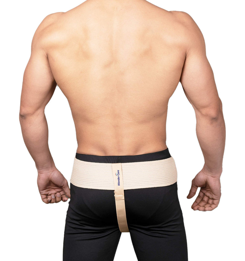 [Australia] - Wonder care - hernia belt right, inguinal hernia support brace - hernia support underwear, hernia truss for men right side, truss hernia support right, hernia support for men right side - XXL 2X-Large (44"-48") 