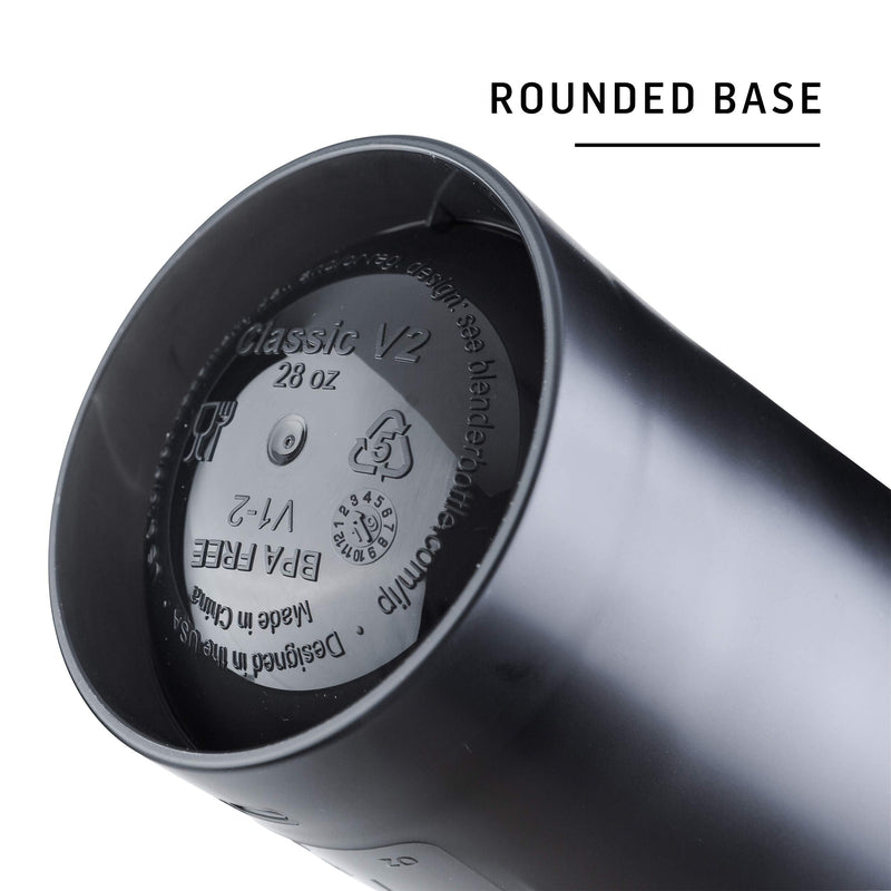 [Australia] - BlenderBottle Classic V2 Shaker Bottle Perfect for Protein Shakes and Pre Workout, 28-Ounce, White 