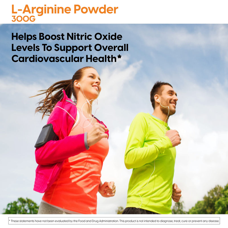 [Australia] - Doctor's Best L-arginine HCL Powder, Non-GMO, Vegan, Gluten Free, Soy Free, Helps Promote Muscle Growth, 300g 