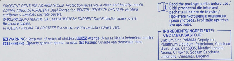 [Australia] - Fixodent Dual Protection Adhesive, 40g 