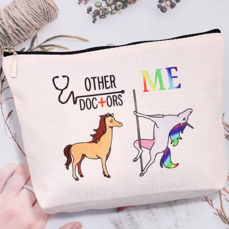 [Australia] - Doctor Makeup Bag Funny Doctor Gifts for Women Cosmetic Bag Doctor Travel Organizer Doctor Graduation Gifts (Doctor Bag) Doctor Bag 