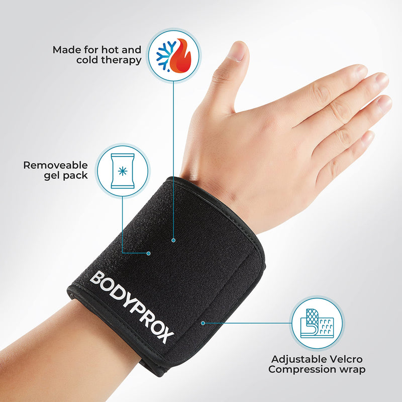 [Australia] - Cold & Hot Therapy Wrap, Reusable Gel Pack for Pain Relief. Great for Sprains, Muscle Pain, Bruises, Injuries, Etc. (Foot, Arm, Elbow, Ankle). 