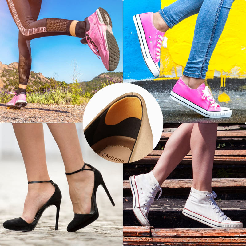 [Australia] - Moleskin for Feet, 10Sheets Foot Care Tape Patches Pre-Cut Waterproof Adhesive Soft Foam Sticker Moleskin Pads Reduce Chafing Pain Hiking Friction Blister Prevention from New Shoes Heels Boots 10 Sheets 
