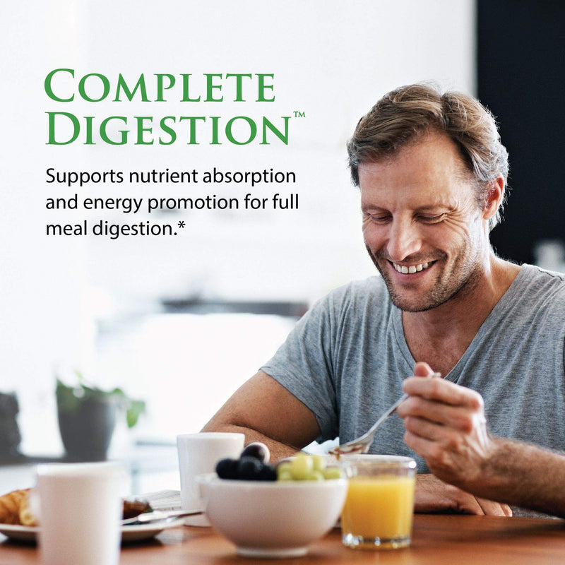 [Australia] - Enzyme Science™ Complete Digestion™, 30 Capsules –  Full Support for Digestive Health – for Occasional Gas, Bloating, and Indigestion – Probiotic for Men and Women – Digestive Enzyme Supplement 30 Count (Pack of 1) Frustration-Free Packaging 