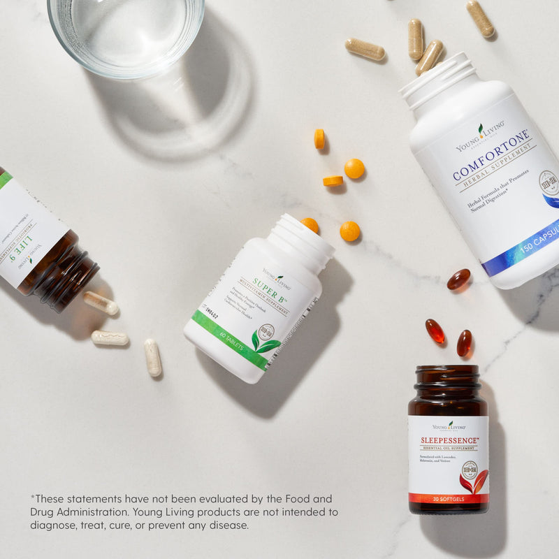 [Australia] - Young Living Detoxzyme Dietary Supplement - Vegetarian Enzyme Complex - 180 Capsules 