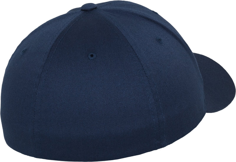 [Australia] - Flexfit Unisex Wooly Combed Baseball Cap S-M navy 