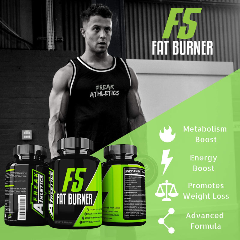 [Australia] - F5 by Freak Athletics - Suitable for Both Men & Women - 90 Capsules - Made in The UK 