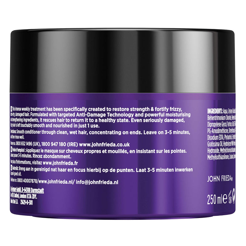 [Australia] - John Frieda Frizz Ease Miraculous Recovery Intensive Deep Conditoner Hair Mask 250ml, White New Conditioner 