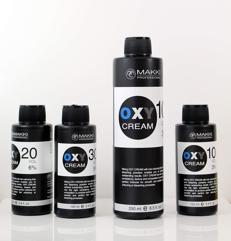 [Australia] - Makki Professional Oxy Cream Peroxide Developer 10 VOL(3 per cent) 100ml 100ml10 VOL (3 %) 