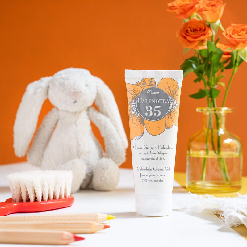 [Australia] - Dulàc Calendula Cream Natural Formula, Ideal as Baby Cream for Nappy Rash - Organic Calendula Nappy Cream Gel, Moisturising, Soothing and Repairing for the Sensitive Skin of Newborn and Toddler 