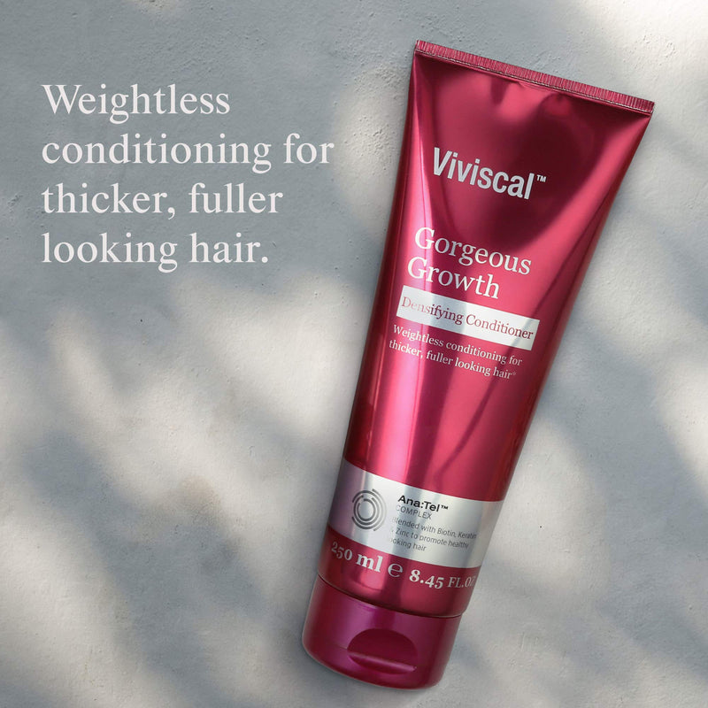 [Australia] - Viviscal Gorgeous Growth Densifying Conditioner for Thicker, Fuller Hair | Ana:Tel Proprietary Complex with Keratin, Biotin, Zinc | 8.45 Ounce 