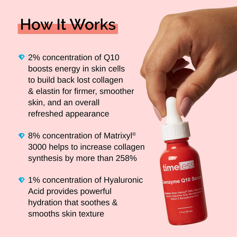 [Australia] - Timeless Skin Care The NEW Colour Coded Timeless Coenzyme Q10 serum - 30ml! 