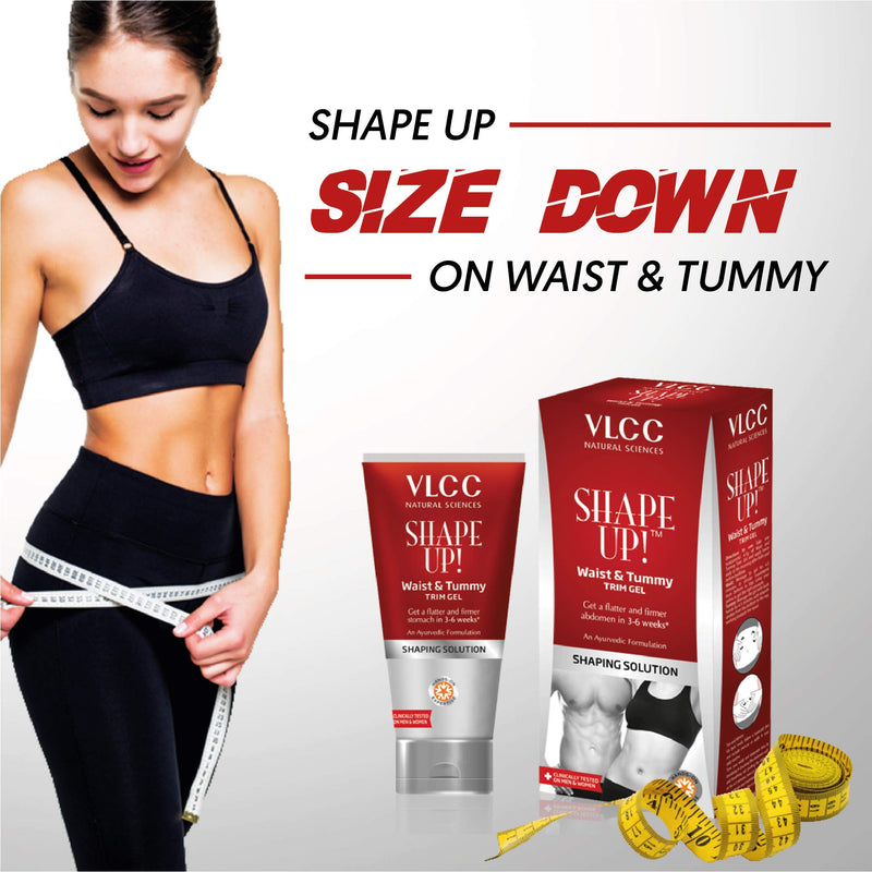 [Australia] - Vlcc Shape Up Waist & Tummy Trim Gel Get A Flatter & Firmer Firmer Stomach 200 g 