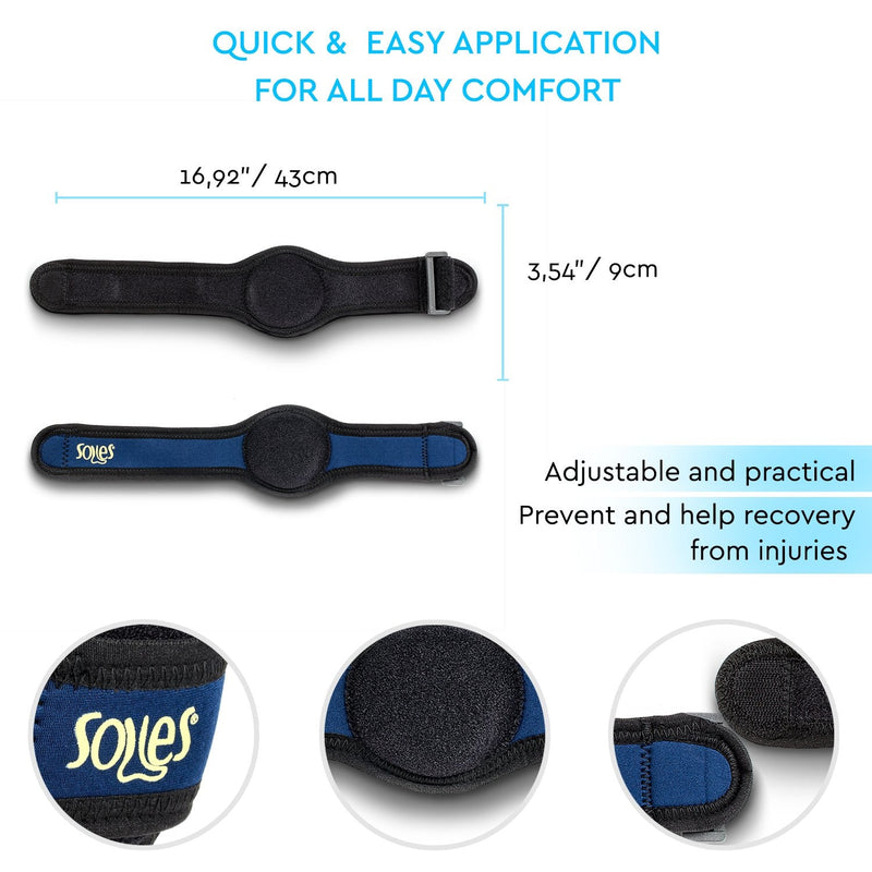 [Australia] - SOLES Tennis and Golfer Elbow Strap Brace (SLS509) 