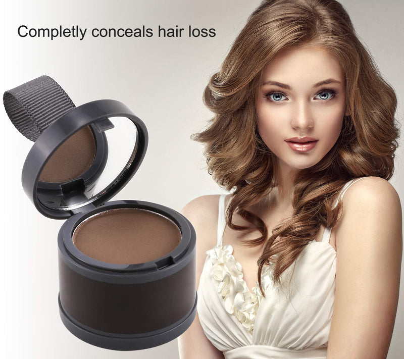 [Australia] - Boobeen Hairline Powder Creator - Waterproof Hair Line Powder for Thinning Hair - Hair Color Shadow Loss Makeup Concealer Root Cover Up Deep Brown 