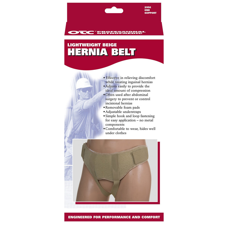 [Australia] - OTC Hernia Support, Single or Double Herniation, Inguinal Scrotal Treatment Beige Medium 