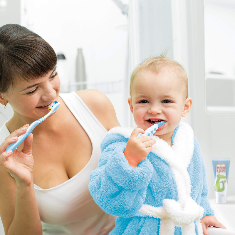 [Australia] - Punch & Judy Kids Toothpaste - Baby Strawberry Flavour, 0-2 Years, Fluoride, Sugar Free 50ml (Pack of 1) 50 ml (Pack of 1) 