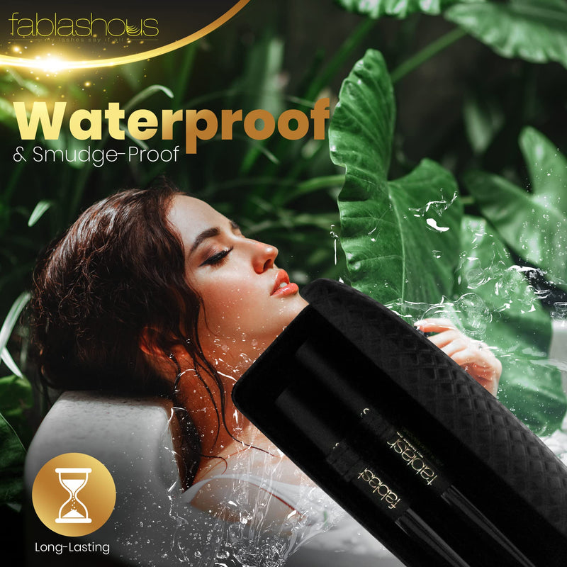 [Australia] - Fablashous 2-Piece 3D Thickening and Lengthening Black Natural Green Tea Fibre Lash Mascara Set1 Units 