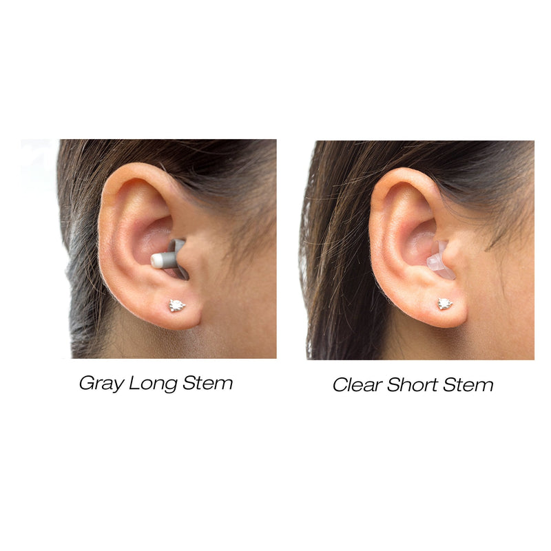 [Australia] - Rave High Fidelity Ear Plugs: HiFi Hearing Protection for Music, Concert; Noise Reducing Earplugs Help Stop Tinnitus; Ear Buds Filter Noise for Ear Protection (Black Case) (2 Pairs - 19/25 Decibel) 