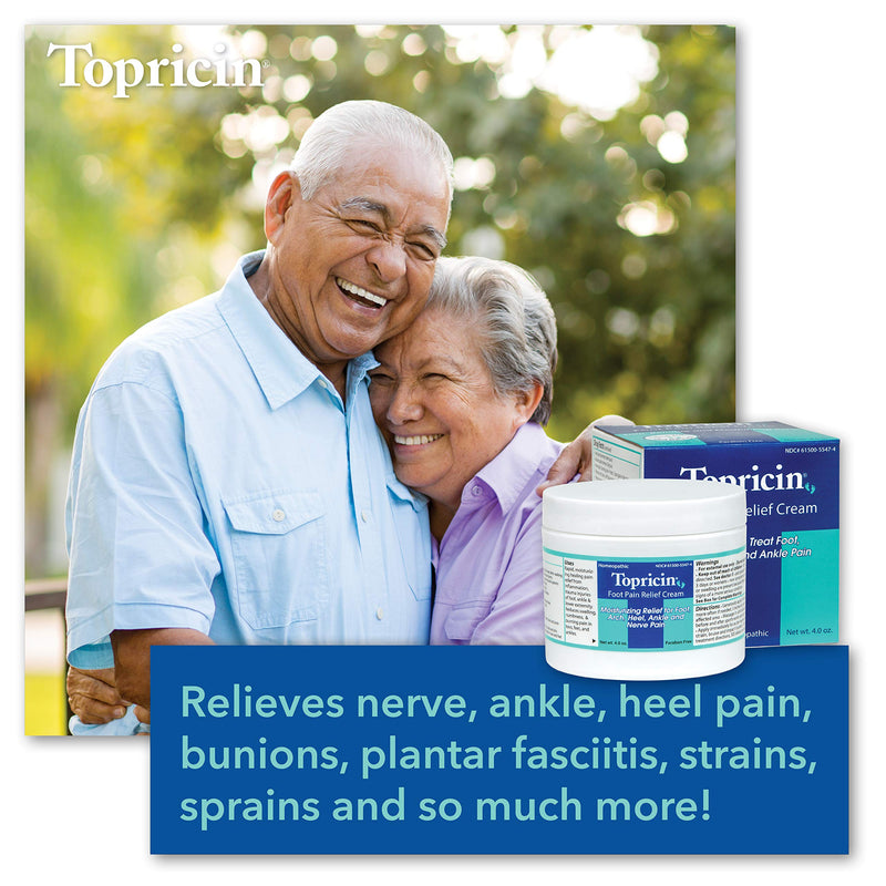 [Australia] - Topricin Foot Pain Relief Cream, 4 