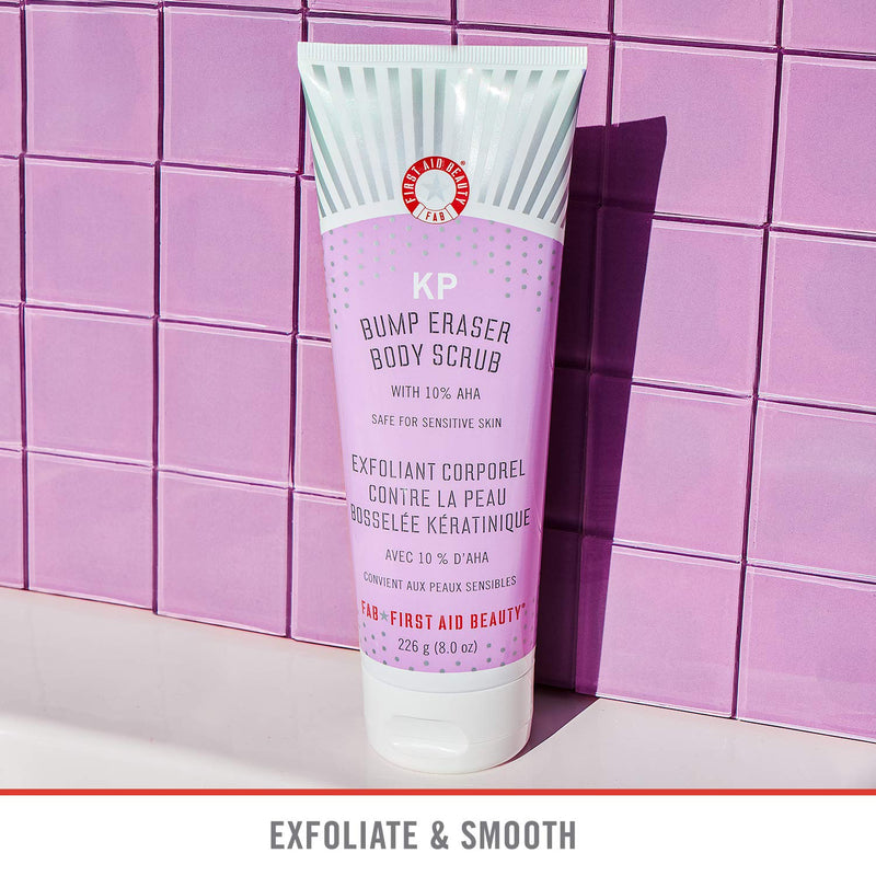 [Australia] - First Aid Beauty KP Bump Eraser Body Scrub Exfoliant for Keratosis Pilaris with 10% AHA 
